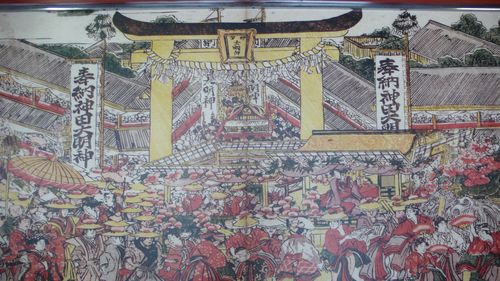 Picture of festival in Edo period